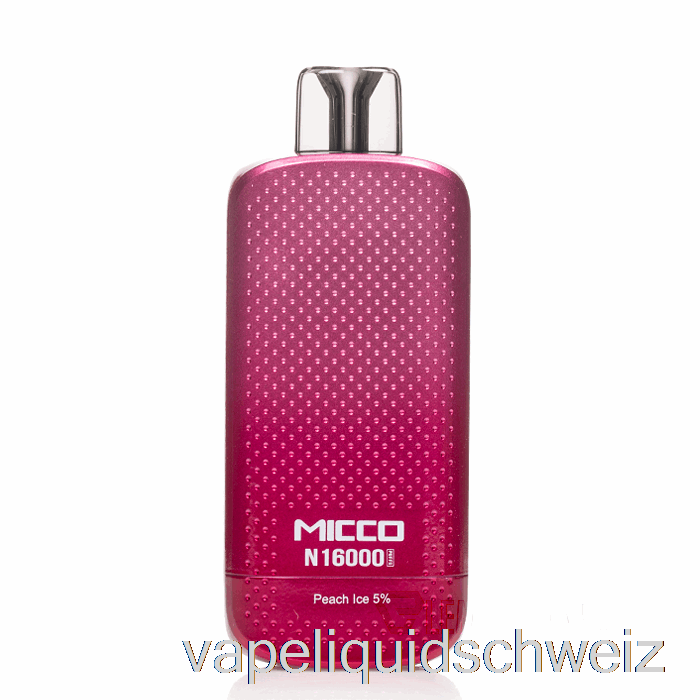 Horizontech Micco N16000 Einweg-Peachice-Vape-Liquid E-Liquid Schweiz